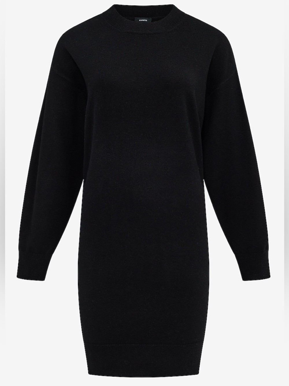 NWT Express Crew Neck Dolman Sleeve Mini
Sweater Dress in Airy Soft - XS